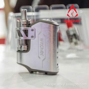 Follow EU TPD Ecig All-in-One Box Mod Kit 75W Witcher Bottom Button Vaporizer 18650 Rechargeable Battery Vape Mod Pen